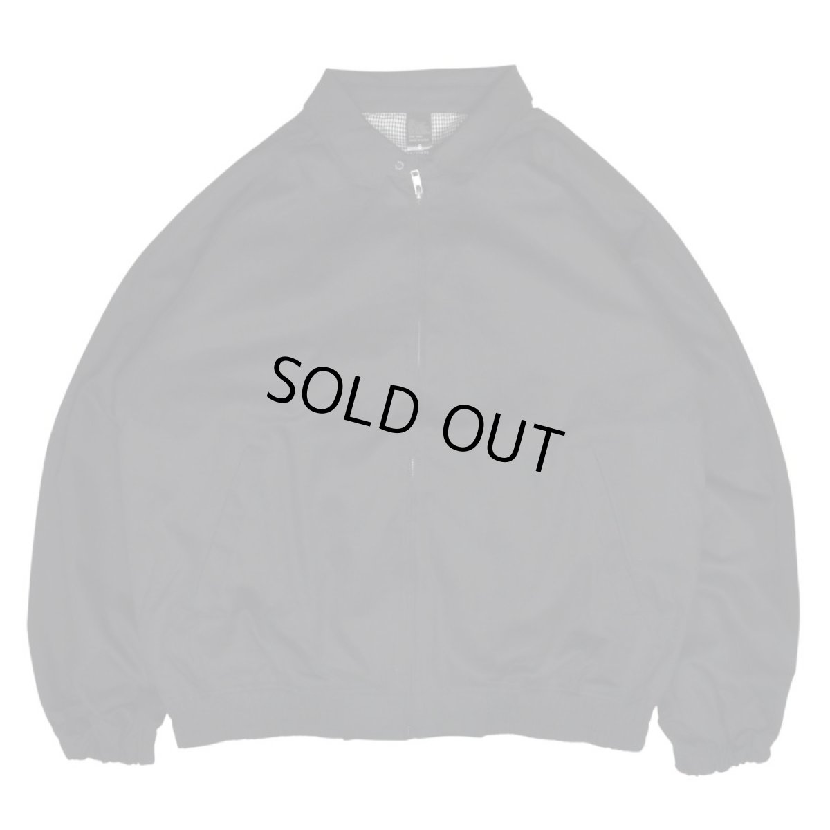 画像1: Beimar Cotton Houndstooth Drizzler Jacket - Black (1)