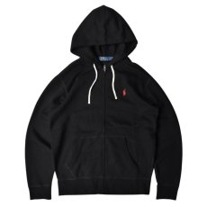 画像1: Polo Ralph Lauren Fleece Full Zip Hoodie - Polo Black (1)