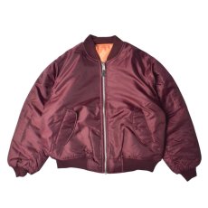 画像1: Rothco MA-1 Flight Jacket - Maroon (1)
