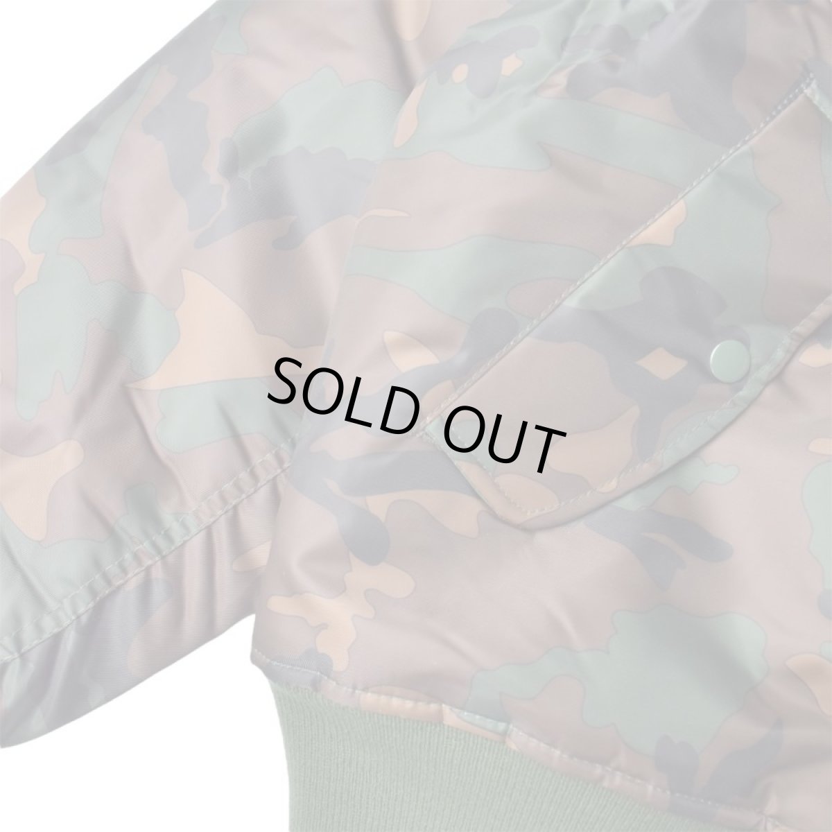 画像4: Rothco MA-1 Flight Jacket - Woodland Camo (4)
