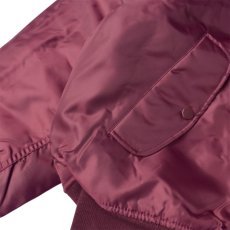 画像3: Rothco MA-1 Flight Jacket - Maroon (3)