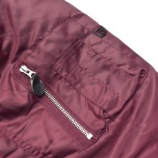 画像4: Rothco MA-1 Flight Jacket - Maroon (4)
