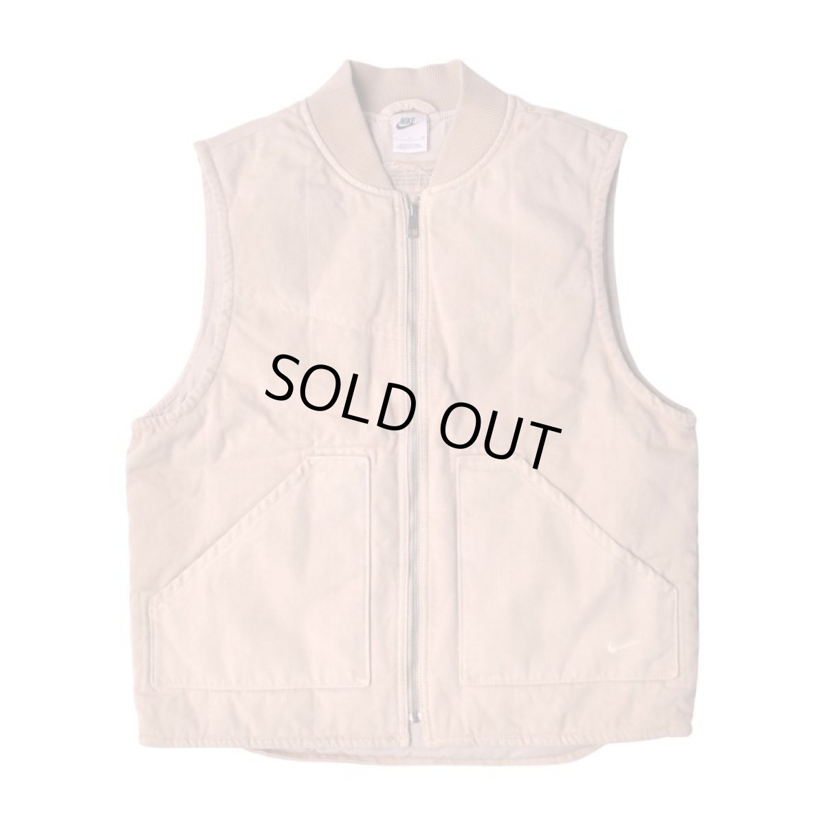 画像1: NIKE NL Dye Padded Work Vest - Light Brown (1)
