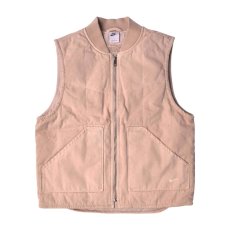 画像1: NIKE NL Dye Padded Work Vest - Light Brown (1)
