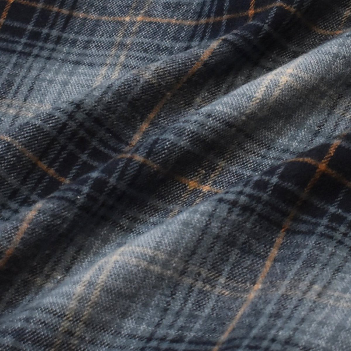 画像6: Free Planet Hooded Plaid Flannel Shirts - Blue Multi (6)