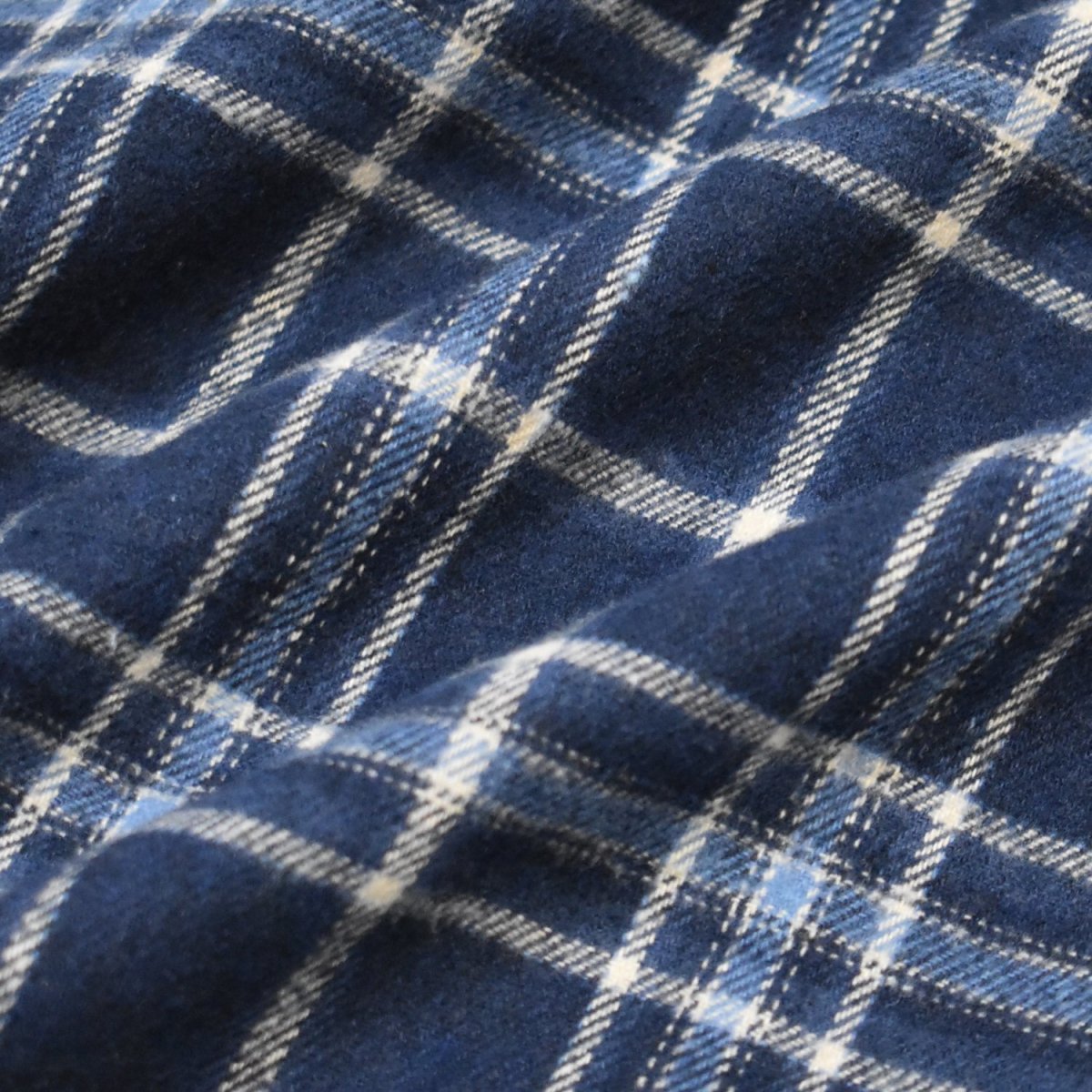画像6: Free Planet Hooded Plaid Flannel Shirts - Navy Multi (6)