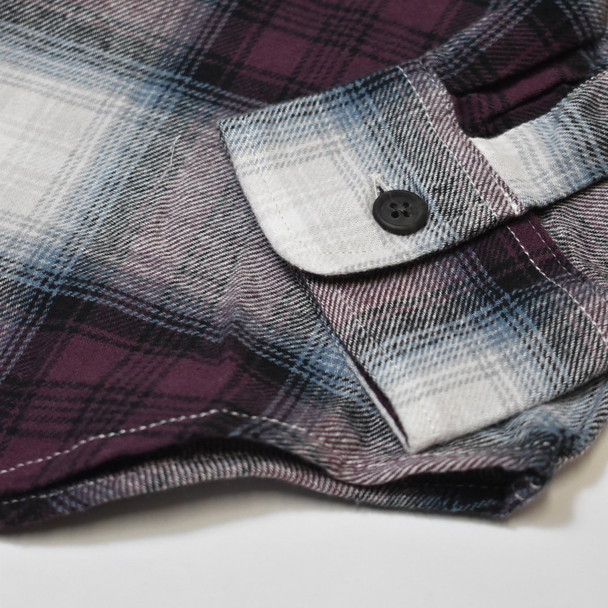 画像5: Old Navy Hooded Plaid Flannel Shirts - Burgundy Multi (5)