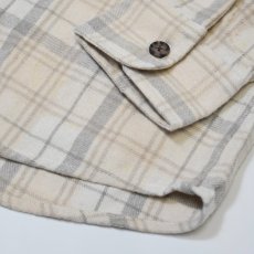 画像4: Free Planet Hooded Plaid Flannel Shirts - Natural Multi (4)