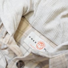 画像3: Free Planet Hooded Plaid Flannel Shirts - Natural Multi (3)