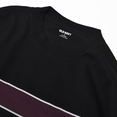 画像3: Old Navy Heavyweight Chest-Stripe T-Shirts - Black (3)