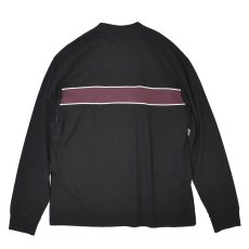 画像2: Old Navy Heavyweight Chest-Stripe T-Shirts - Black (2)