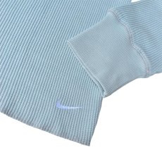 画像3: NIKE L/S Heavyweight Waffle Top - Blue (3)