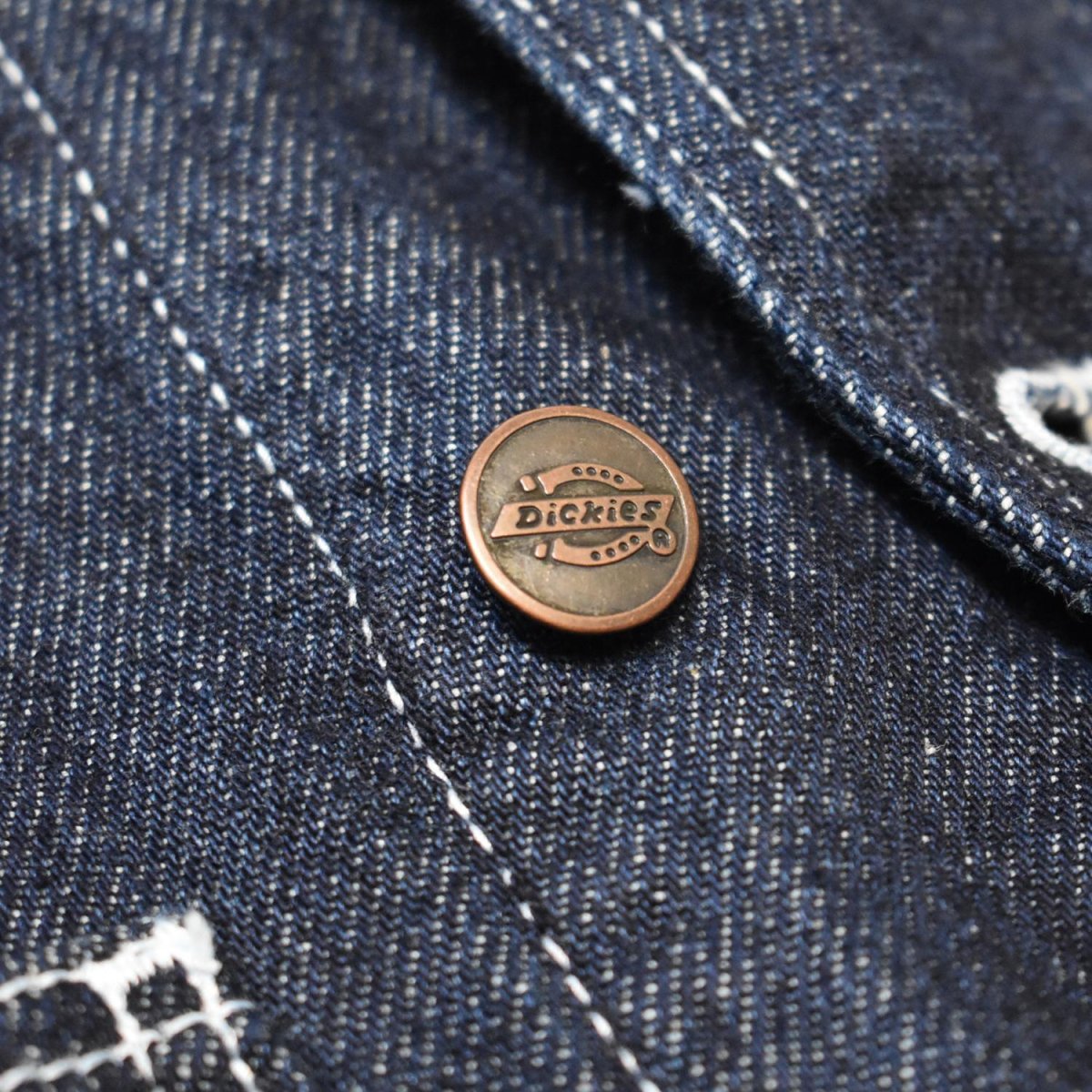 画像9: Dickies Denim Blanket Lined Chore Coat - Rinsed Indigo (9)