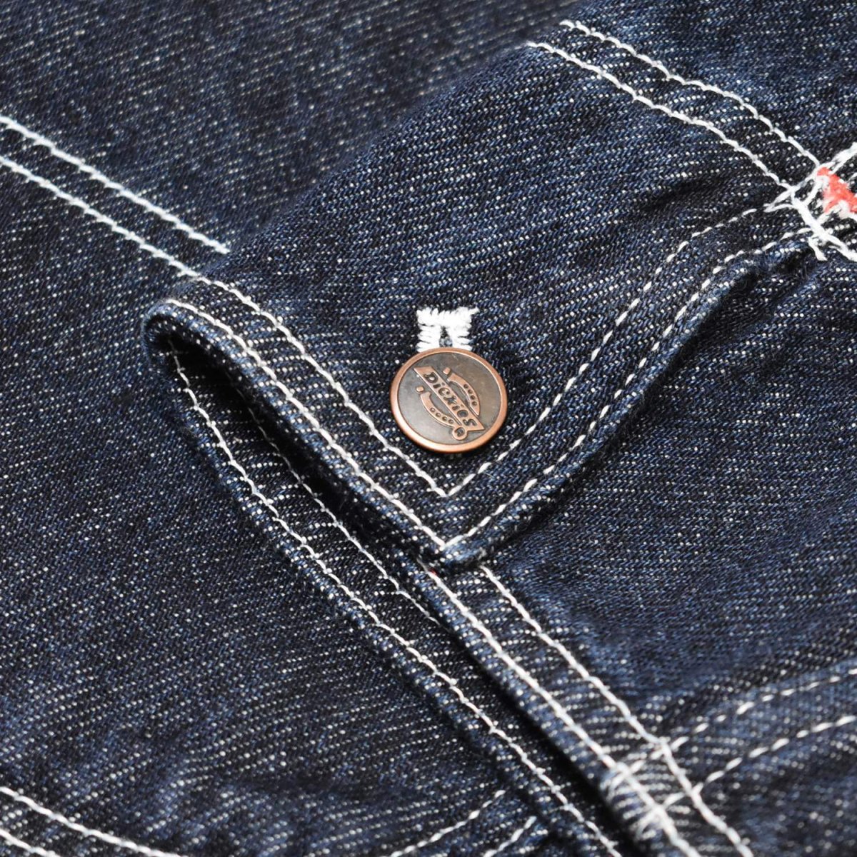 画像8: Dickies Denim Blanket Lined Chore Coat - Rinsed Indigo (8)