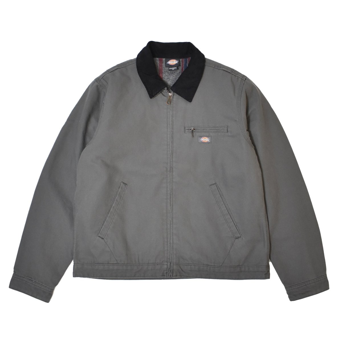 画像1: Dickies Blanket Lined Duck Jacket - Slate (1)