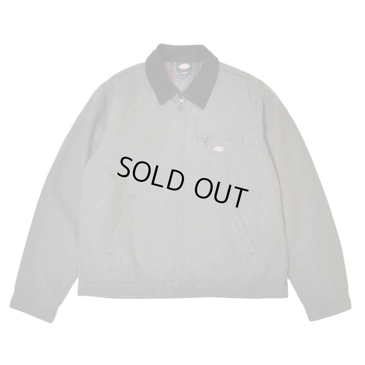 画像1: Dickies Blanket Lined Duck Jacket - Slate (1)