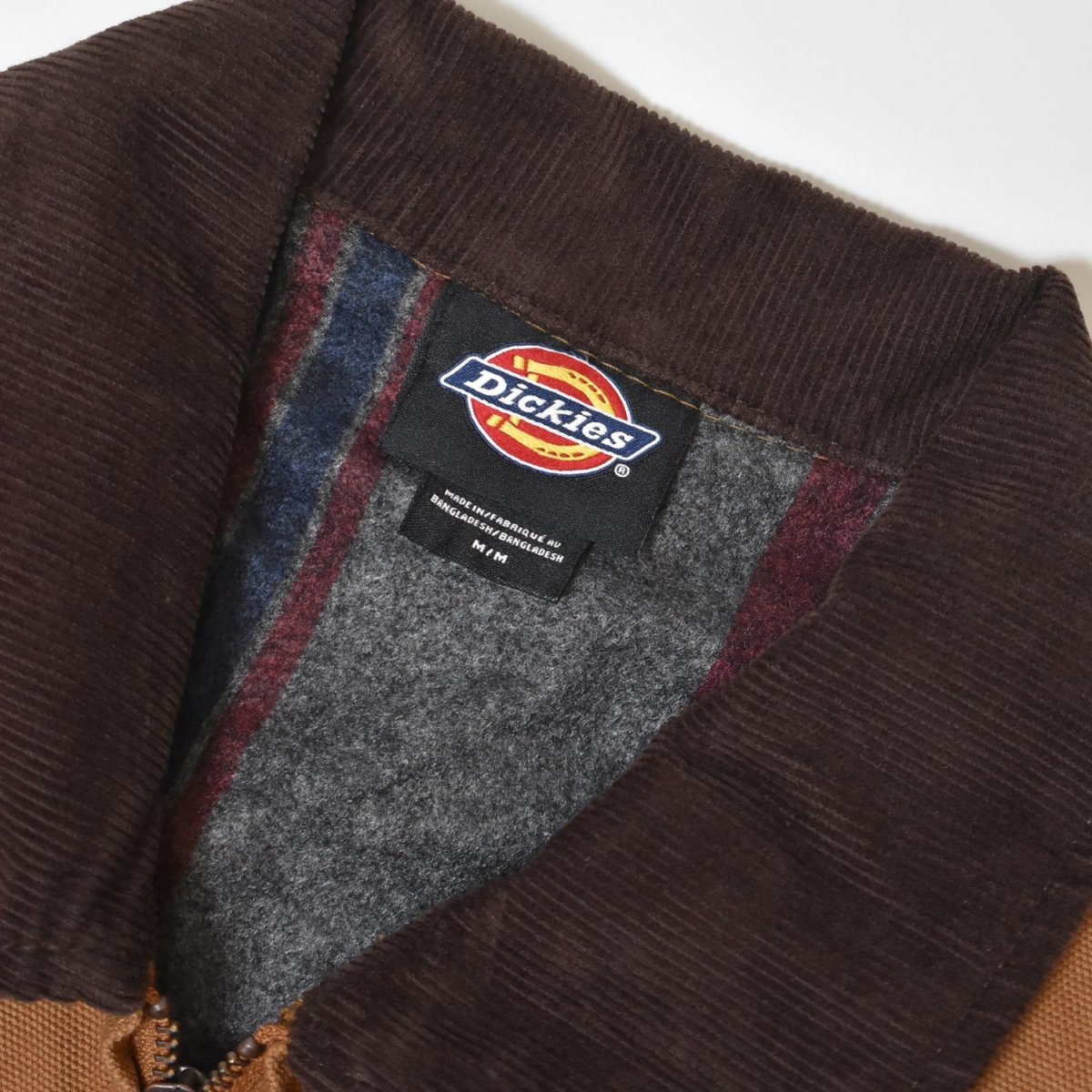 画像4: Dickies Blanket Lined Duck Jacket - Brown (4)