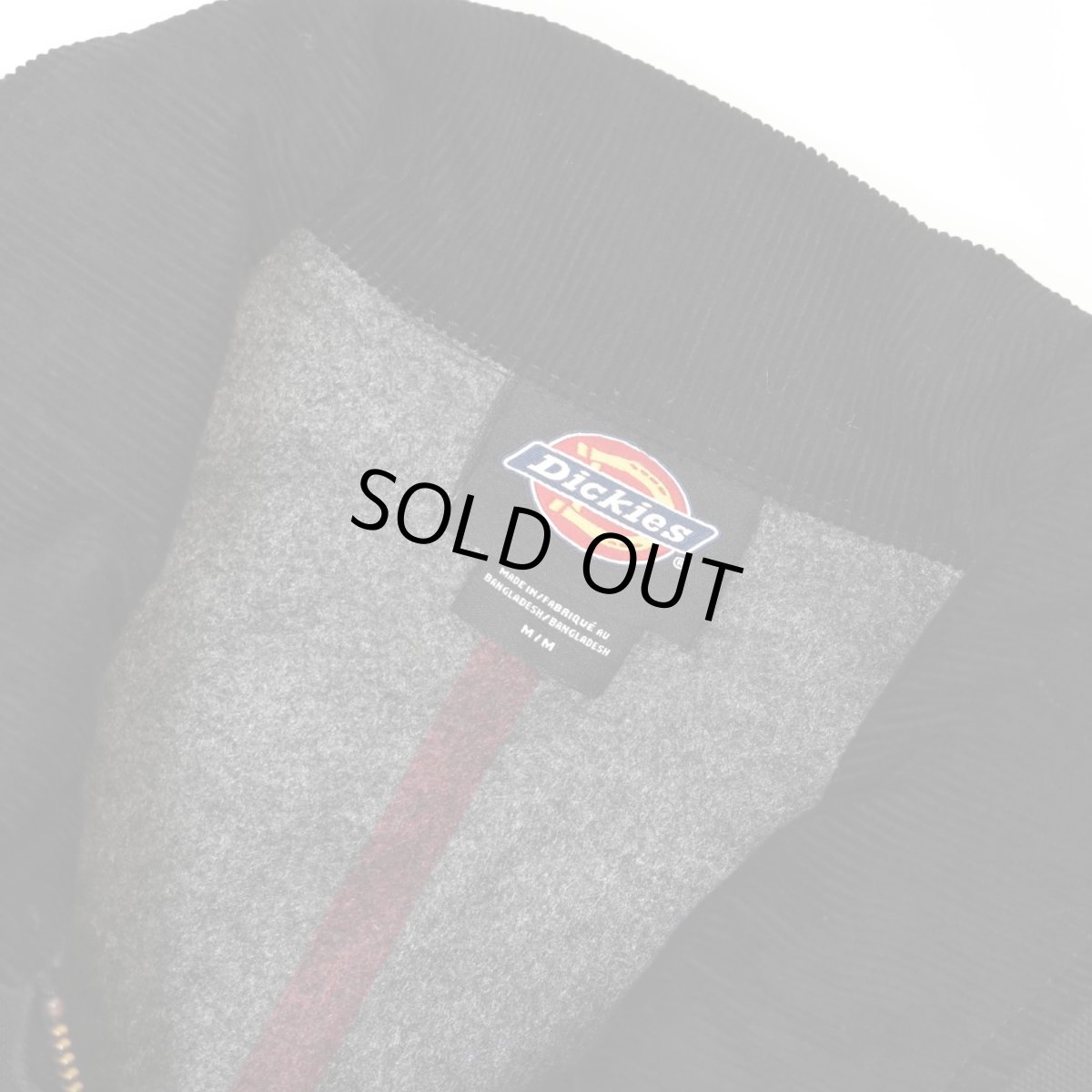 画像5: Dickies Blanket Lined Duck Jacket - Black (5)