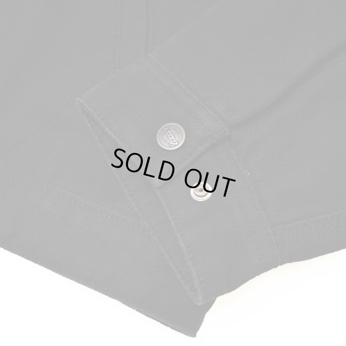 画像8: Dickies Blanket Lined Duck Jacket - Black (8)