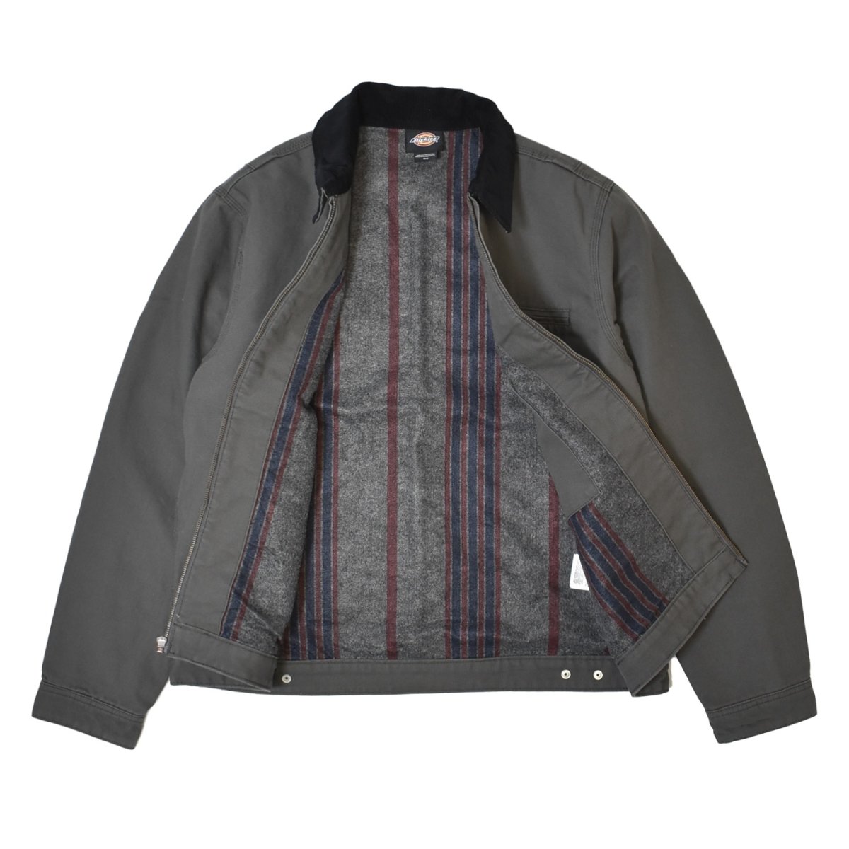 画像2: Dickies Blanket Lined Duck Jacket - Slate / ディッキーズ ジャケット (2)