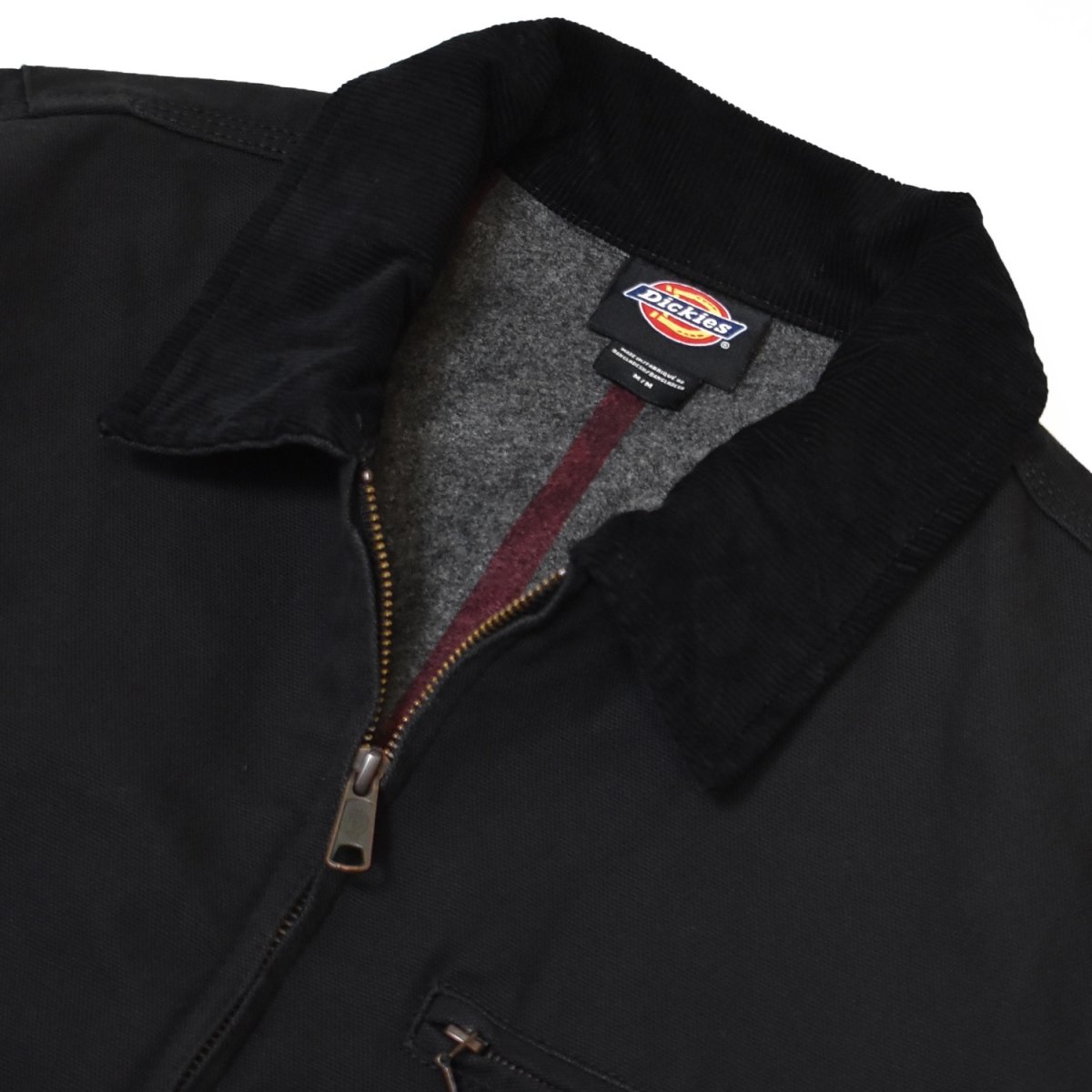 画像4: Dickies Blanket Lined Duck Jacket - Black (4)