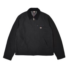画像1: Dickies Blanket Lined Duck Jacket - Black (1)