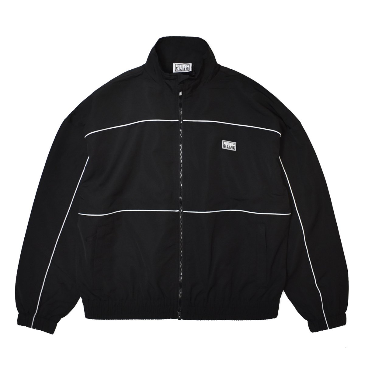 画像1: PRO CLUB Heavyweight Track Jacket - Black (1)