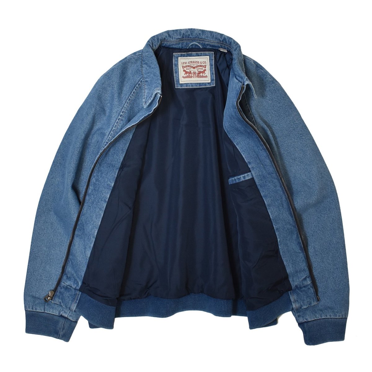 画像2: Levi's Denim Swing Top Jacket - Medium Indigo (2)