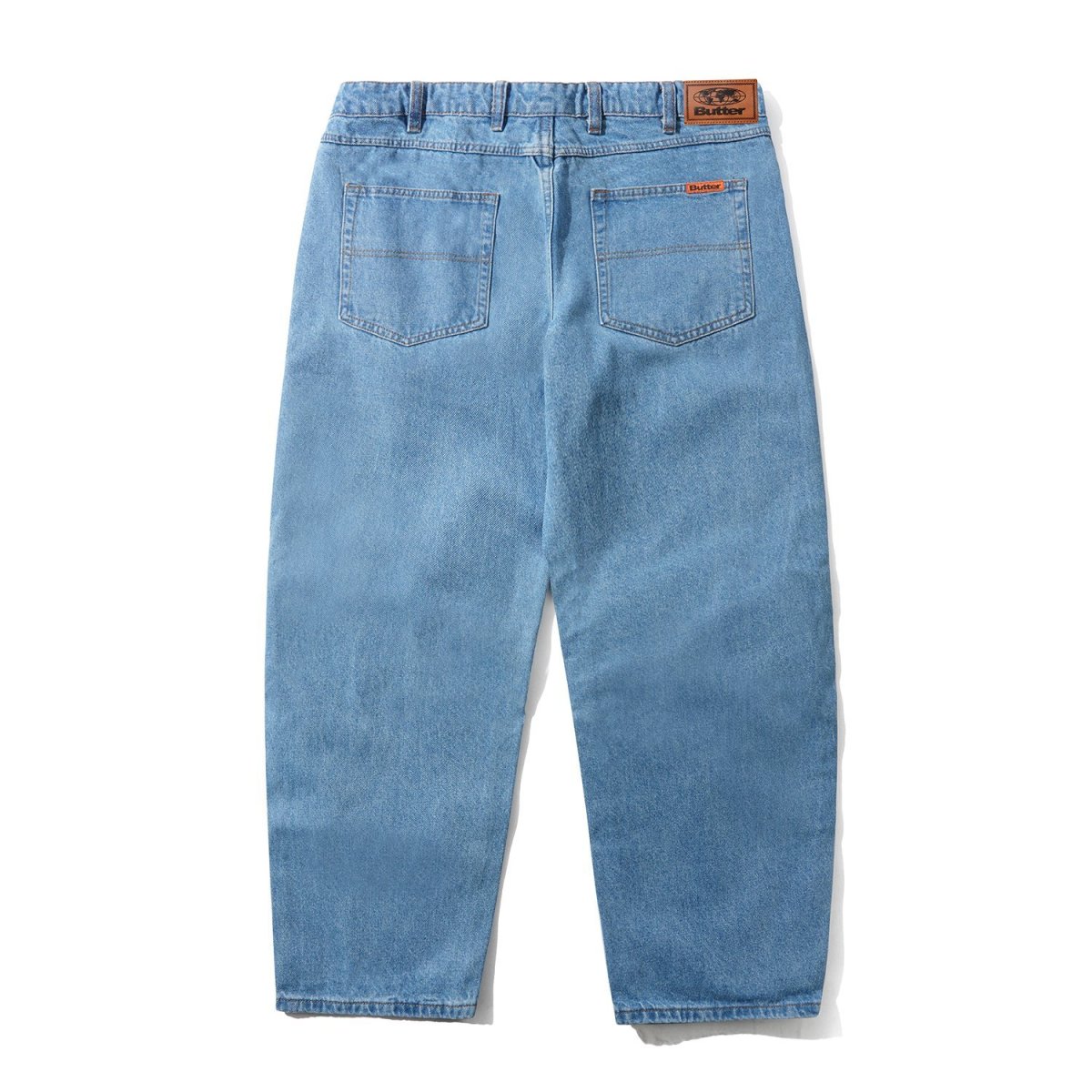 画像2: Butter Goods Baggy Denim Jeans - Washed Indigo (2)