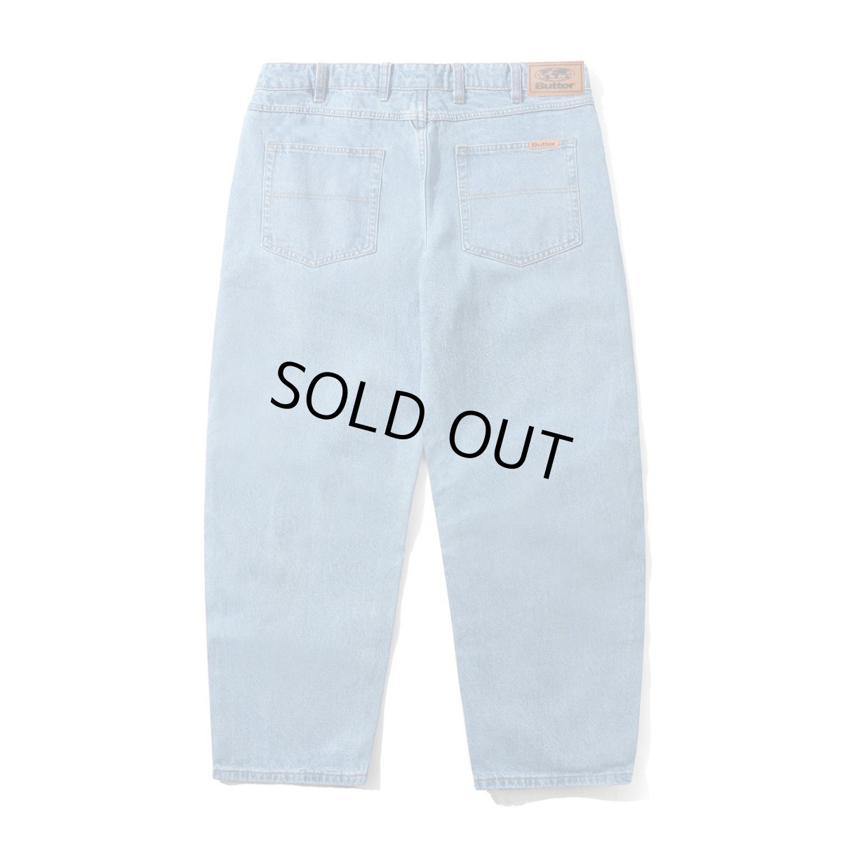 画像2: Butter Goods Baggy Denim Jeans - Washed Indigo (2)