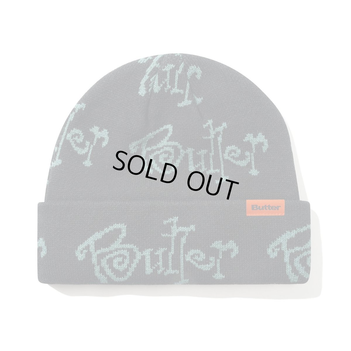 画像1: Butter Goods Sidewalk Beanie - Black (1)