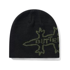 画像1: Butter Goods Reptile Skully Beanie - Black (1)