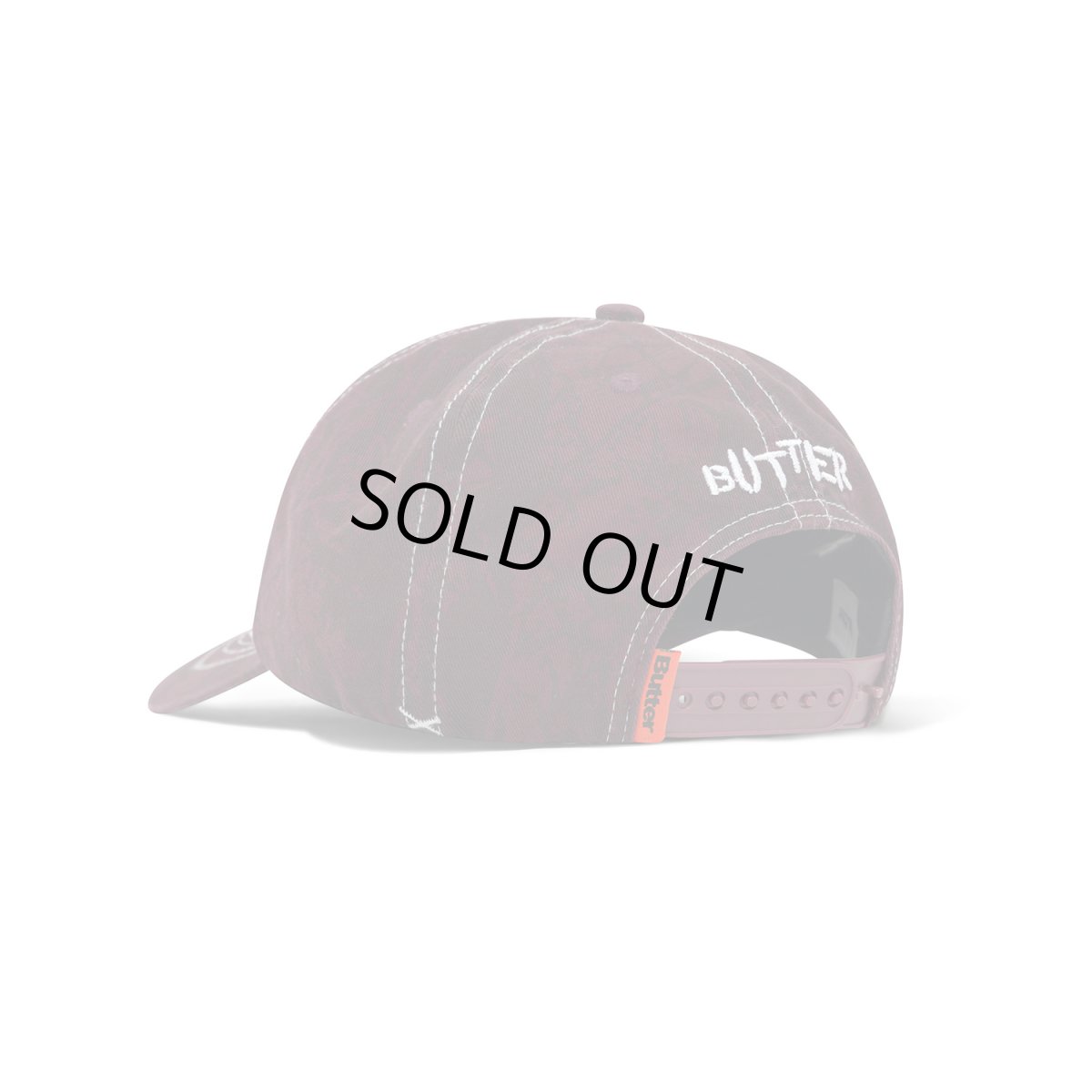 画像2: Butter Goods Woods Camo 6panel Cap - Rust (2)