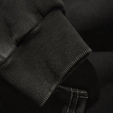 画像3: Butter Goods Blotch Zip Thru Hood - Washed Black (3)
