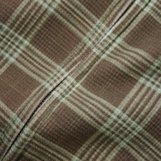 画像3: Butter Goods Waffle Zip Thru Hood - Plaid (3)