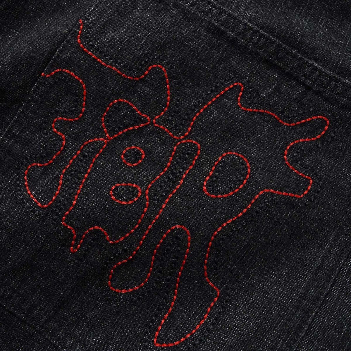 画像4: Butter Goods Blotch Denim Jeans - Black (4)