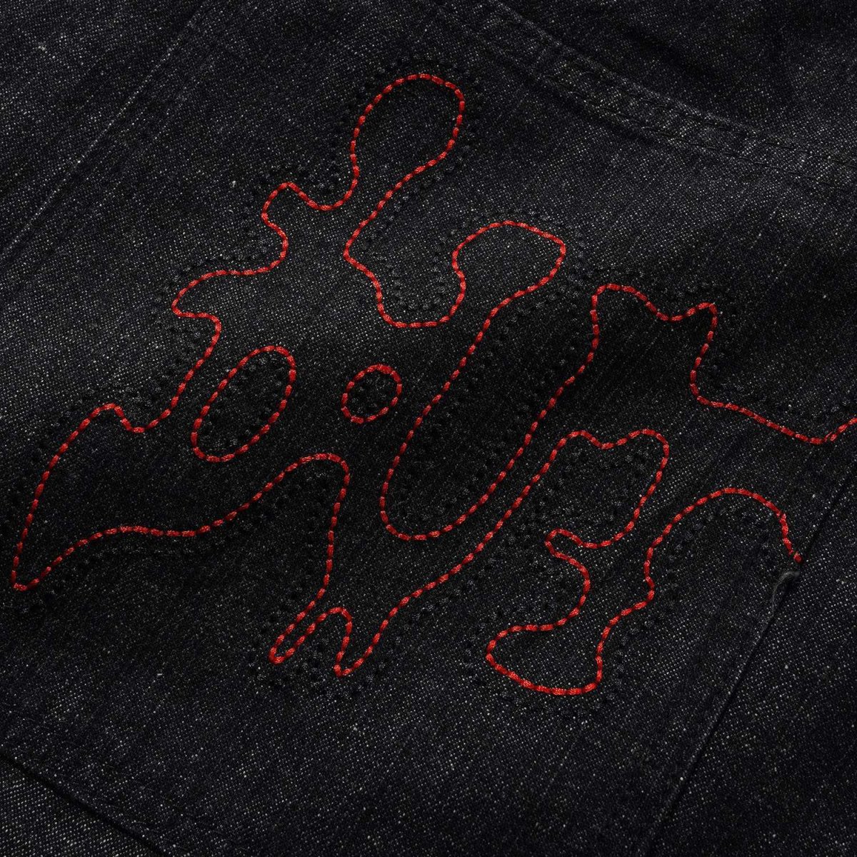 画像3: Butter Goods Blotch Denim Jeans - Black (3)
