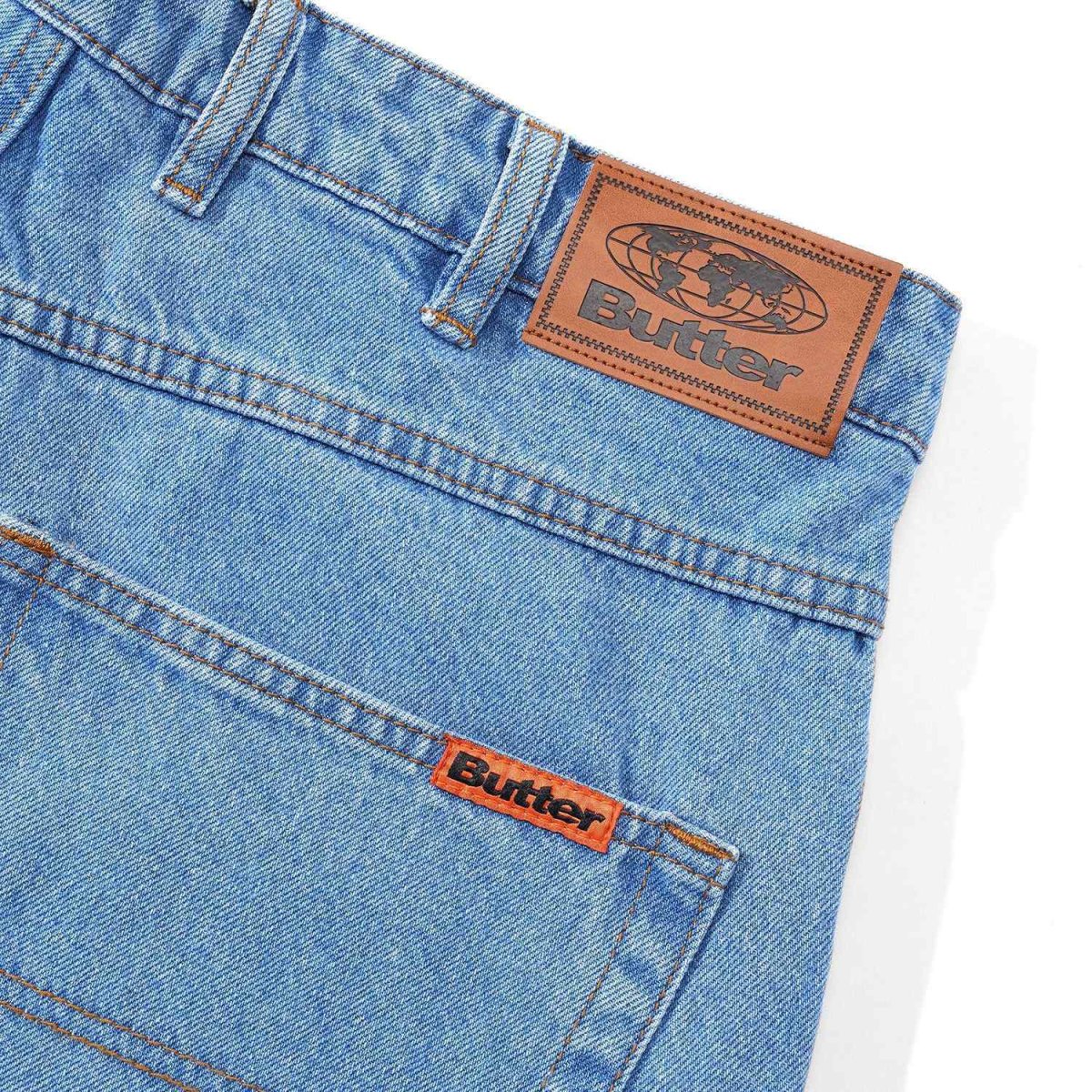 画像4: Butter Goods Baggy Denim Jeans - Washed Indigo (4)