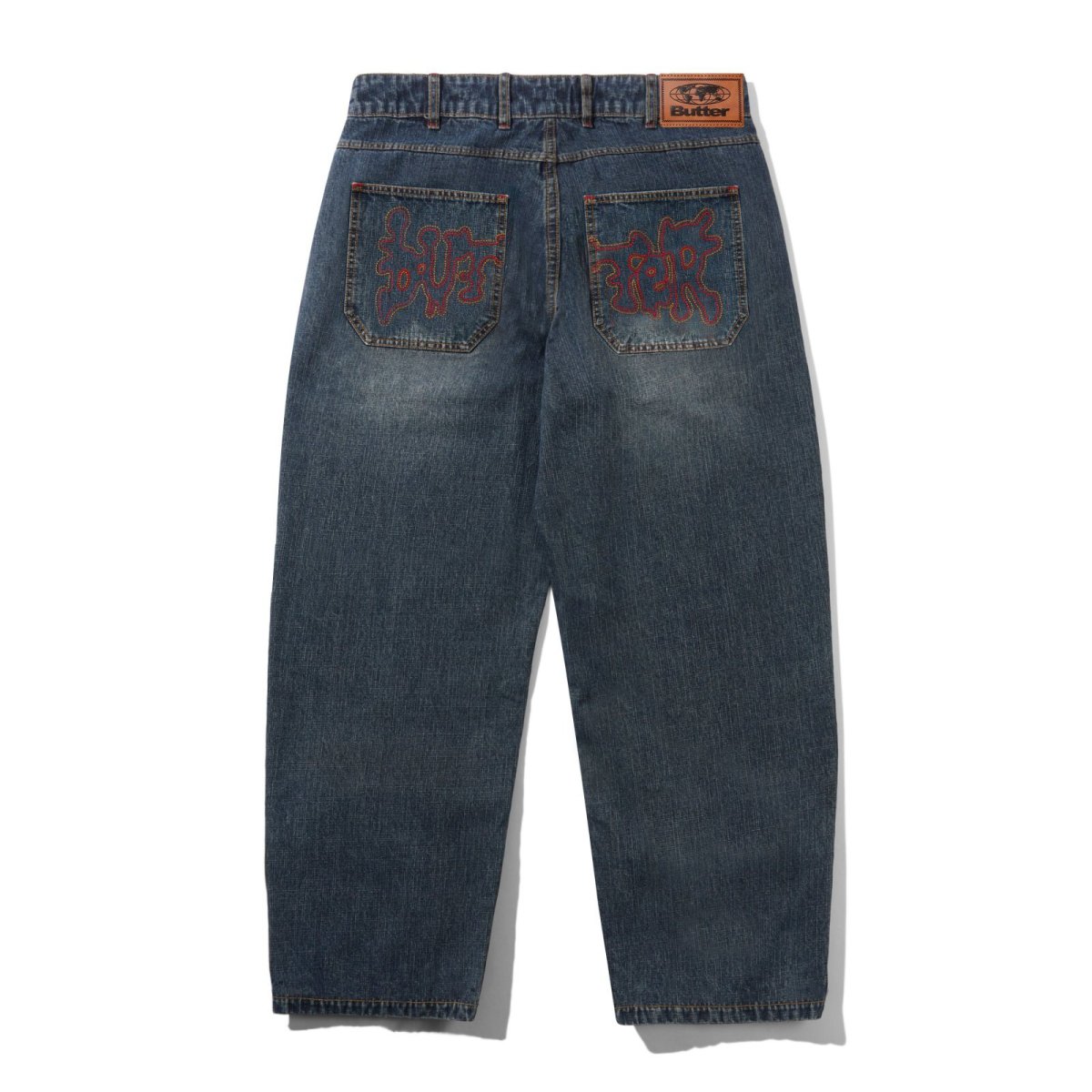 画像1: Butter Goods Blotch Denim Jeans - Navy (1)