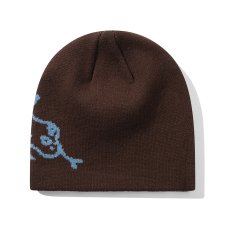画像2: Butter Goods Reptile Skully Beanie - Brown (2)
