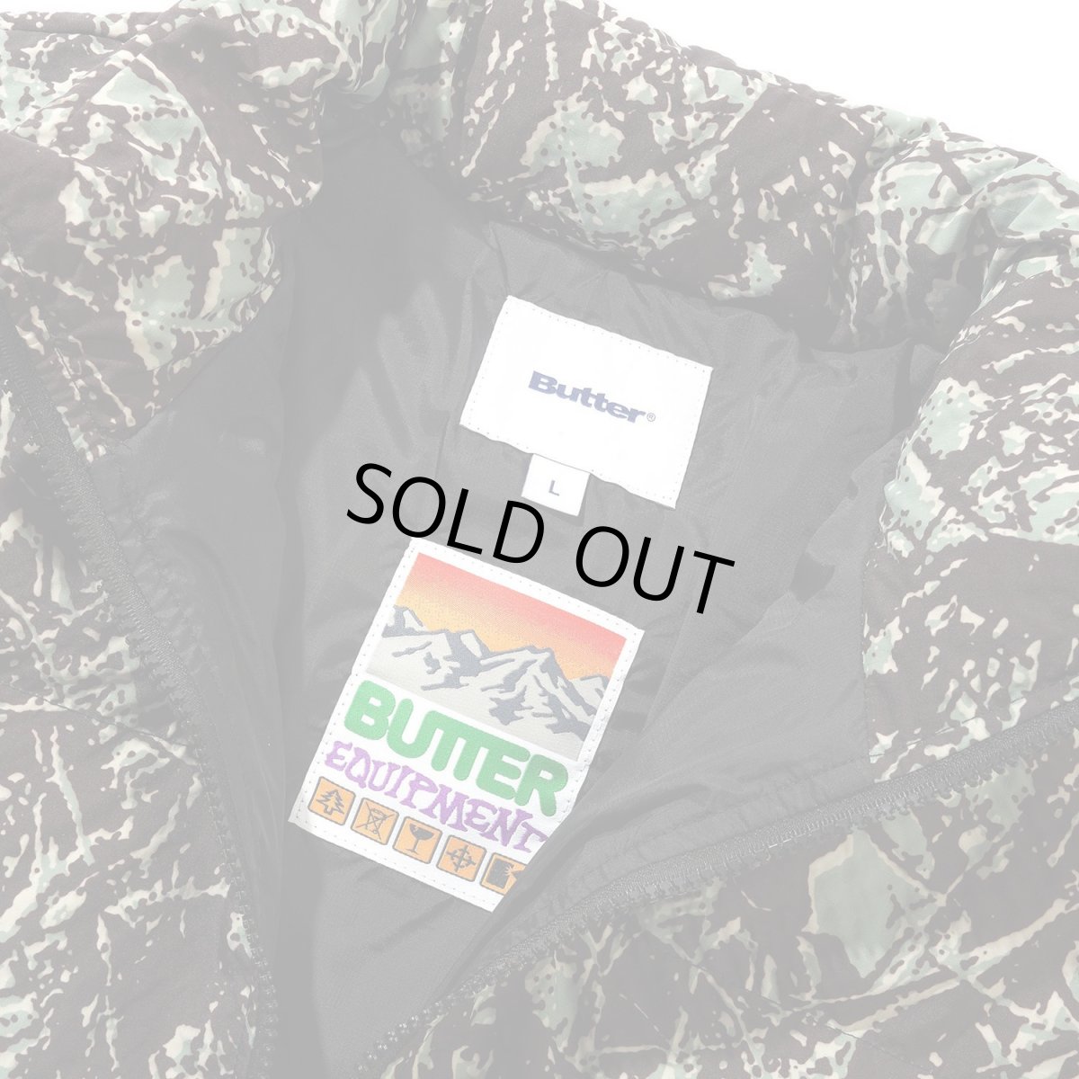 画像2: Butter Goods Endure Puffer Jacket - Camo (2)