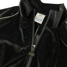 画像2: PRO CLUB Comfort Velour Track Jacket - Black (2)