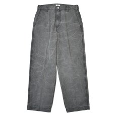 画像1: OBEY Commons Wrinkle Wash Jeans - Black (1)
