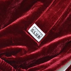 画像4: PRO CLUB Comfort Velour Track Jacket - Burgundy (4)