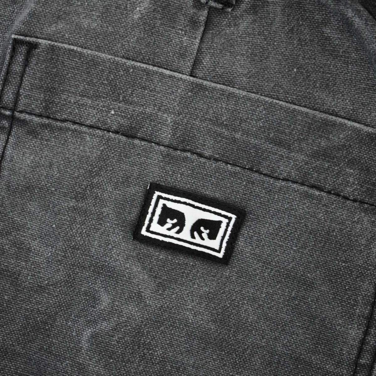 画像5: OBEY Commons Wrinkle Wash Jeans - Black (5)
