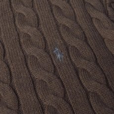 画像3: Polo Ralph Lauren Roving Cotton Crewneck Sweater - Brown (3)