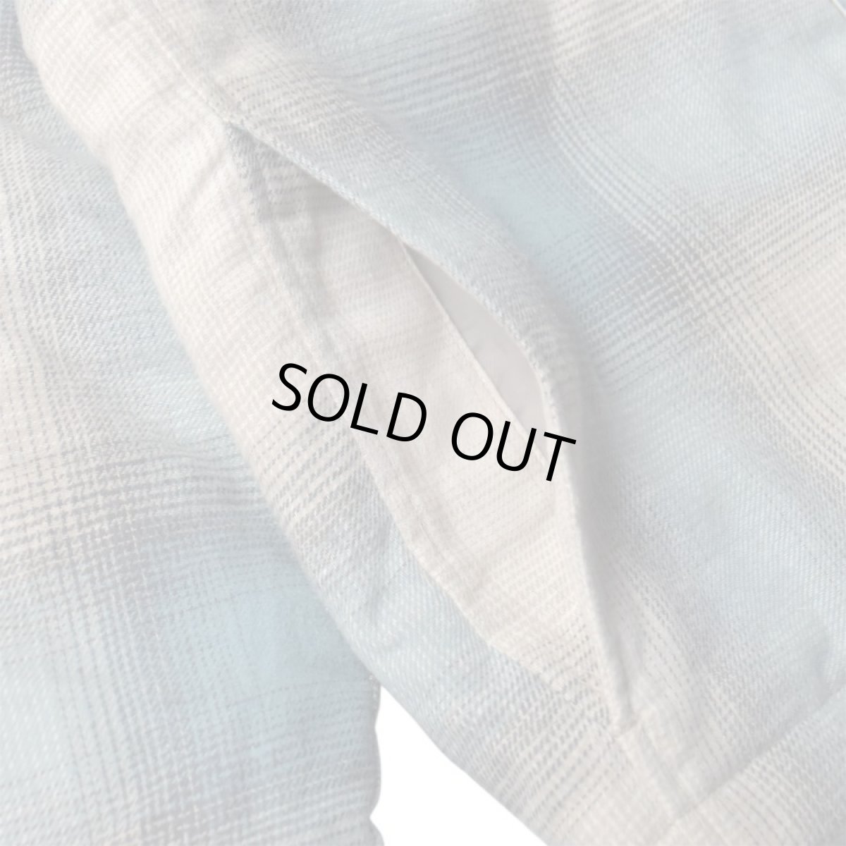 画像7: Old Navy Insulated Cropped Flannel Shacket - White Plaid (7)