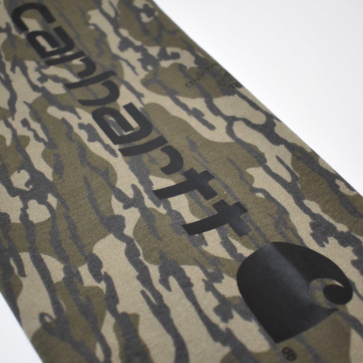 画像4: Carhartt USA Loose Fit Midweight Camo Sleeve Graphic Hoodie - Mossy Oak Bottomland (4)