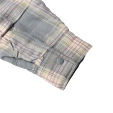 画像5: Old Navy Insulated Cropped Flannel Shacket - Pink Plaid (5)