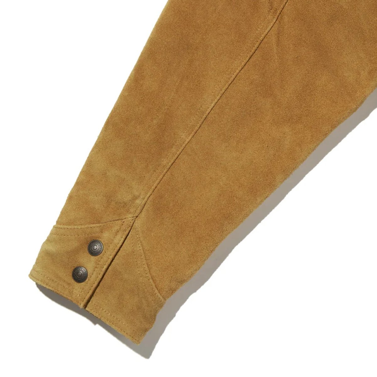 画像4: Levi's Weastern Suede Sherpa Trucker Jacket - Brown (4)